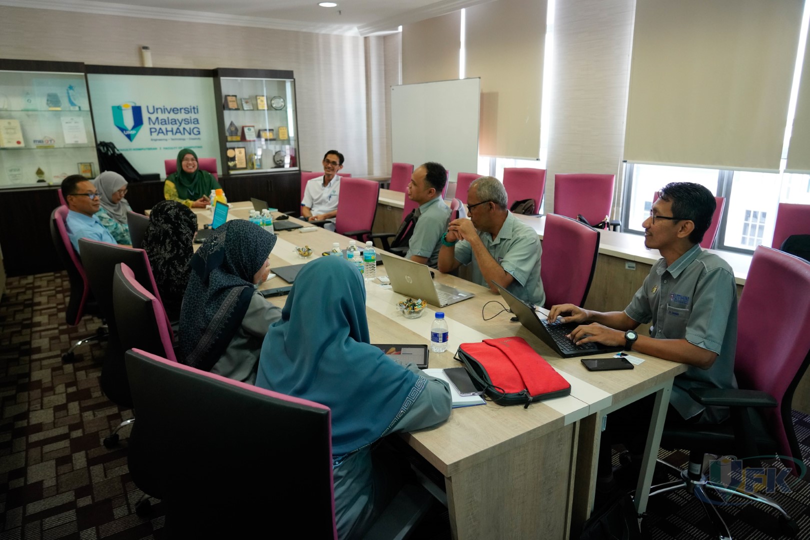 Lawatan Penandaarasan Fakulti Sains Komputer dan Teknologi Maklumat UTHM ke Fakulti Komputeran UMPSA