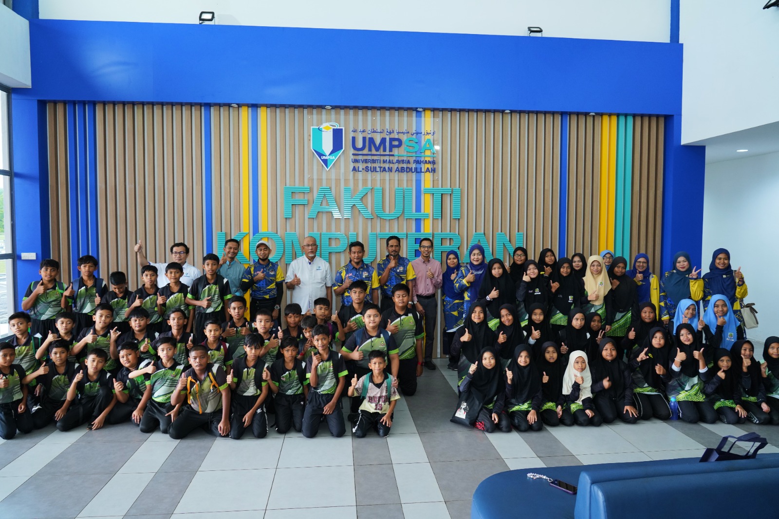 Pelajar SK Sinar Mutiara Adakan Lawatan Sambil Belajar Ke Fakulti Komputeran UMPSA