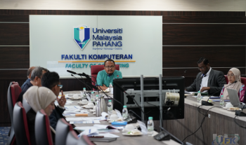 Fakulti Komputeran UMPSA Selesai Menjayakan Sesi Lawatan Penilaian Akreditasi Penuh MQA bagi Program Sarjana Sains (Penyelidikan)