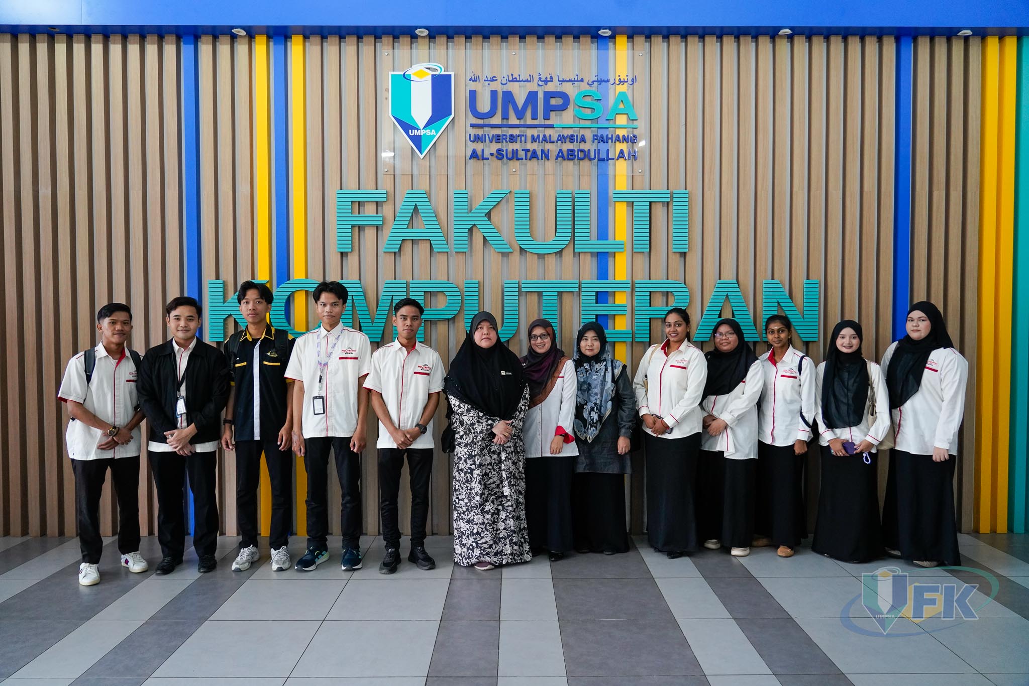 Lawatan Akademik Politeknik Muadzam Shah ke Fakulti Komputeran UMPSA