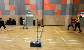 Warga Fakulti Komputeran Sertai Aktiviti Gaya Hidup Sihat Melalui Sukan Badminton
