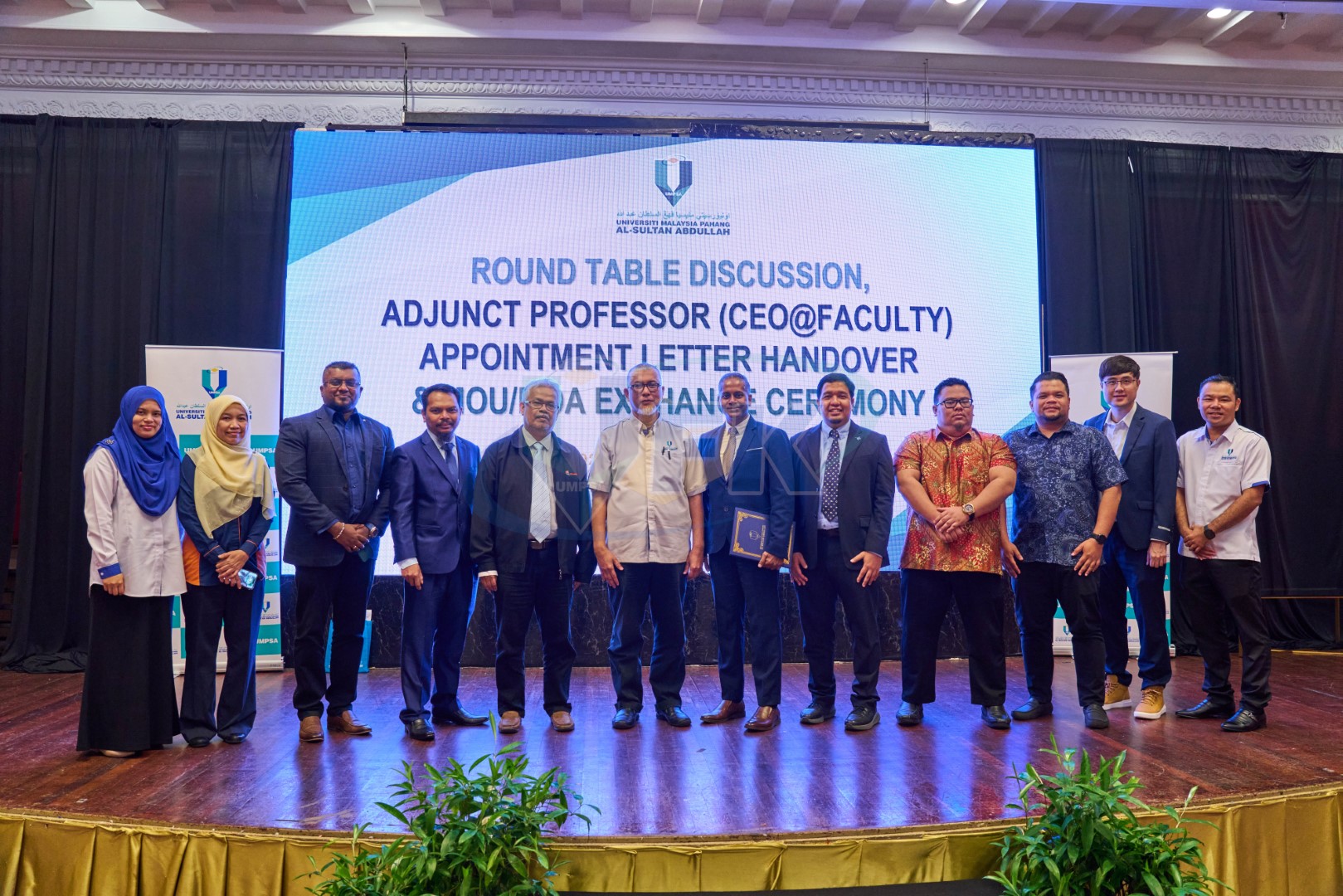 MoA/MoU Exchange Ceremony with Faculty of Computing Industry Partners